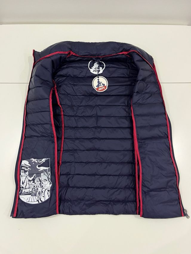 Piumino gilet salva spazio