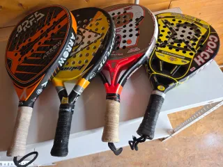4 Palas de Pádel (Ares, Dunlop, StarVie)