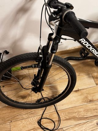 Bicicleta Rockrider Negra