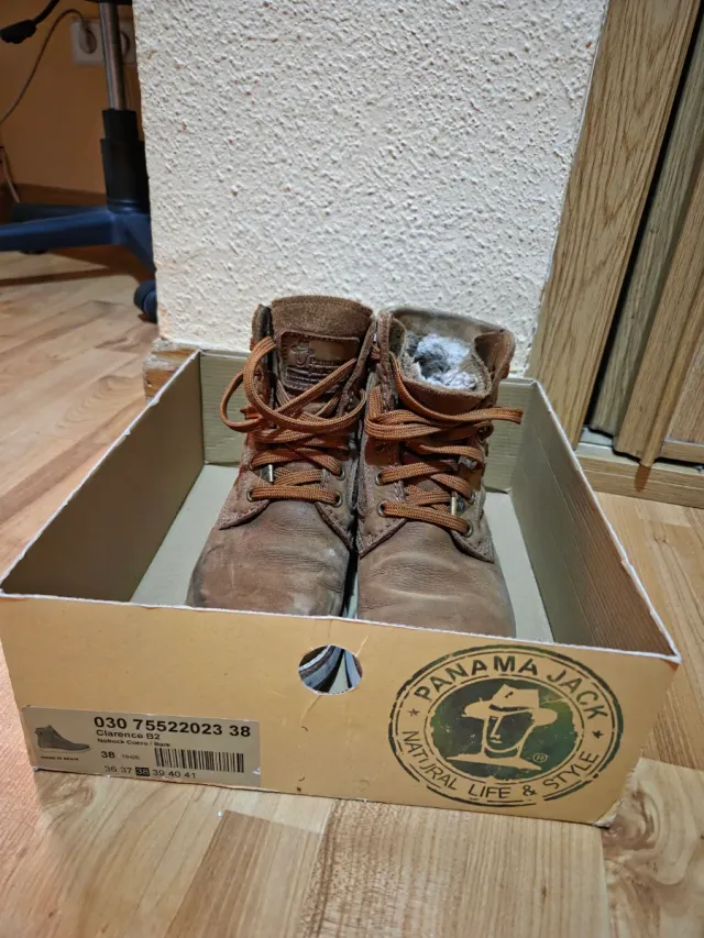 Botas Panama Jack Mujer Talla 38 Marrón