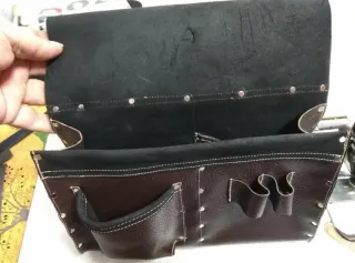 Bolsas de encofrar de piel