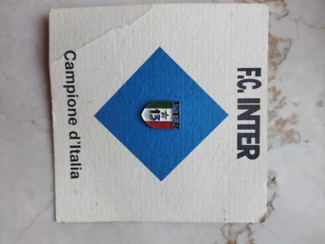 Spilla Scudetto Campione d'Italia Inter