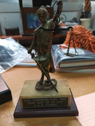 Figura Justicia Bronce