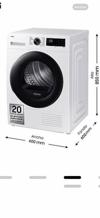 Secadora Samsung 9KG Heatpump del año 2024