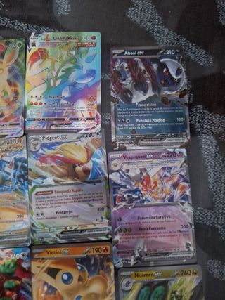 Cartas Pokémon V y VMAX
