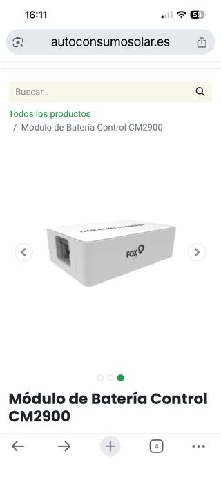 Módulo Batería Control CM2900