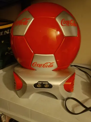 Nevera Portátil Coca-Cola Balón Fútbol.