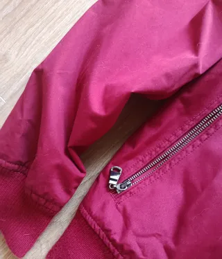 Chaqueta Bomber  Roja Talla XL