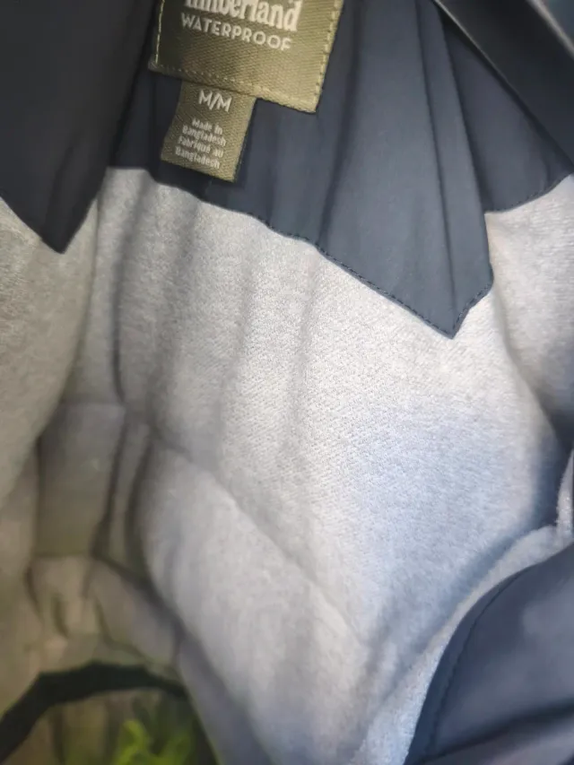 Parka Timberland Impermeabile Blu Tg M