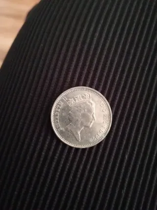 Moneda 10 Pence Inglaterra 1996