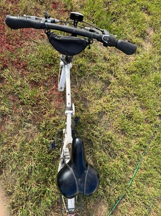 Bicicleta plegable Oyama blanca