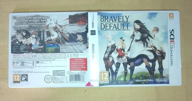 Bravely Default Nintendo 3DS RPG