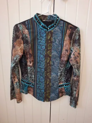 Chaqueta Vintage Estampada