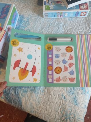 Mi primer libro de juegos y libros pizarra ls letr
