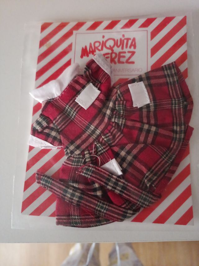 Ropa Mariquita Pérez Blister Nuevo