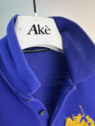 Polo Ralph Lauren Manica Lunga Blu Taglia S