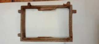 Tapa registro metálica antigua