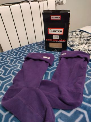 Calcetines Hunter Morados Talla Única