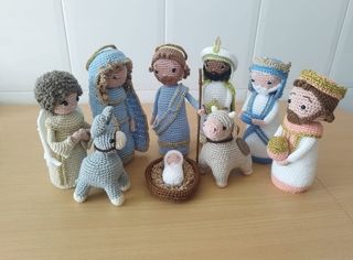 Belén de Navidad para Antonio