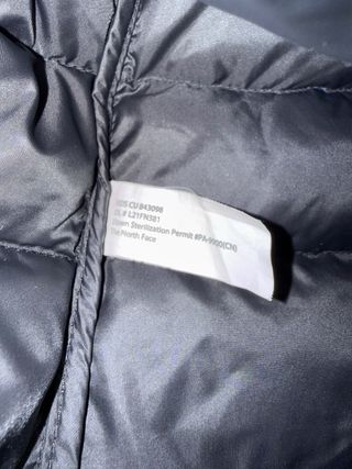 Plumas The North Face Negro Mujer