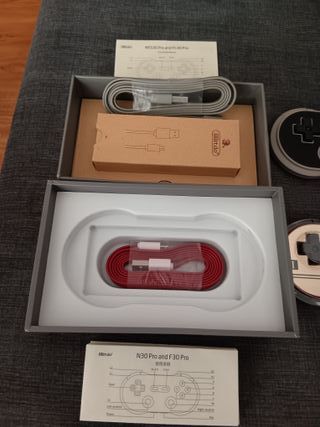 2 Mandos 8Bitdo Bluetooth N30 Pro y F30 Pro