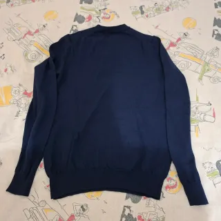 Maglioncino invernale uomo blu