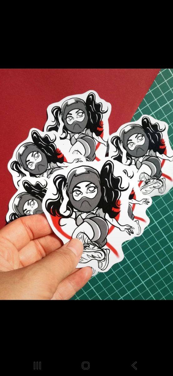 Pegatina Rosalía Motomami