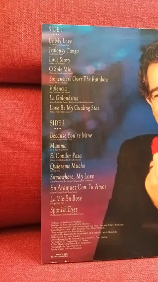 Placido Domingo - Be My Love LP