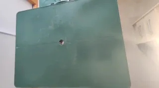 Mesa Pvc Plegable Picnic Verde.