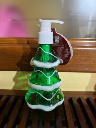 Dispenser sapone albero di Natale