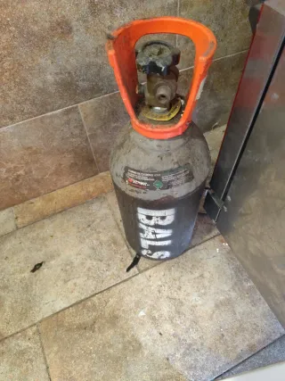 Botella de gas CO2 para cerveza