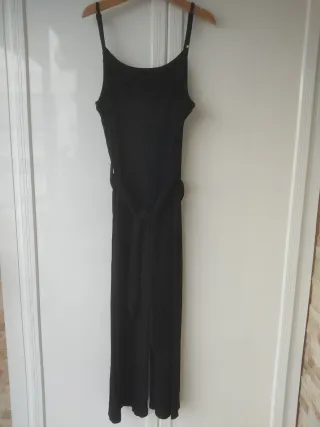 Mono largo negro niña