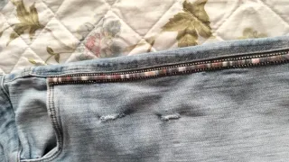 Pantalones vaqueros pitillo tobilleros