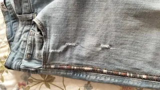 Pantalones vaqueros pitillo tobilleros