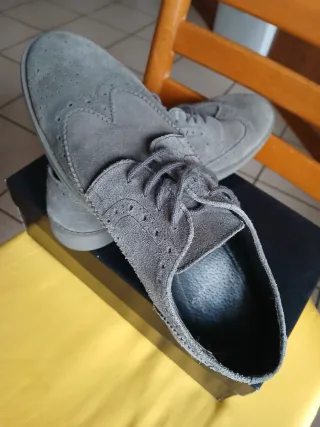 Mocassini Lavorazione Italiana Grigio