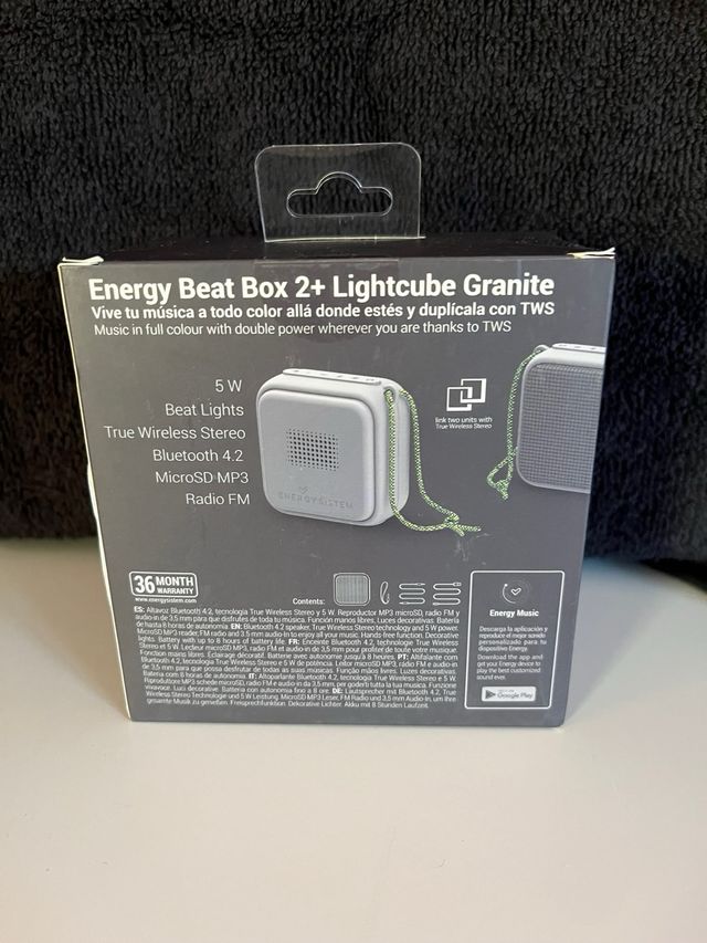 Altavoz Energy Beat Box 2+ Bluetooth