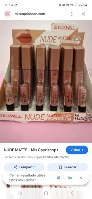 Labial Ieticiwell Nude Matte 24h