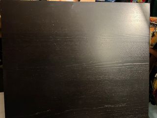 Mesa de comedor extensible negra