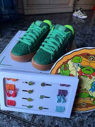 PUMA Suede x TMNT – Edición limitada – Talla 44,5