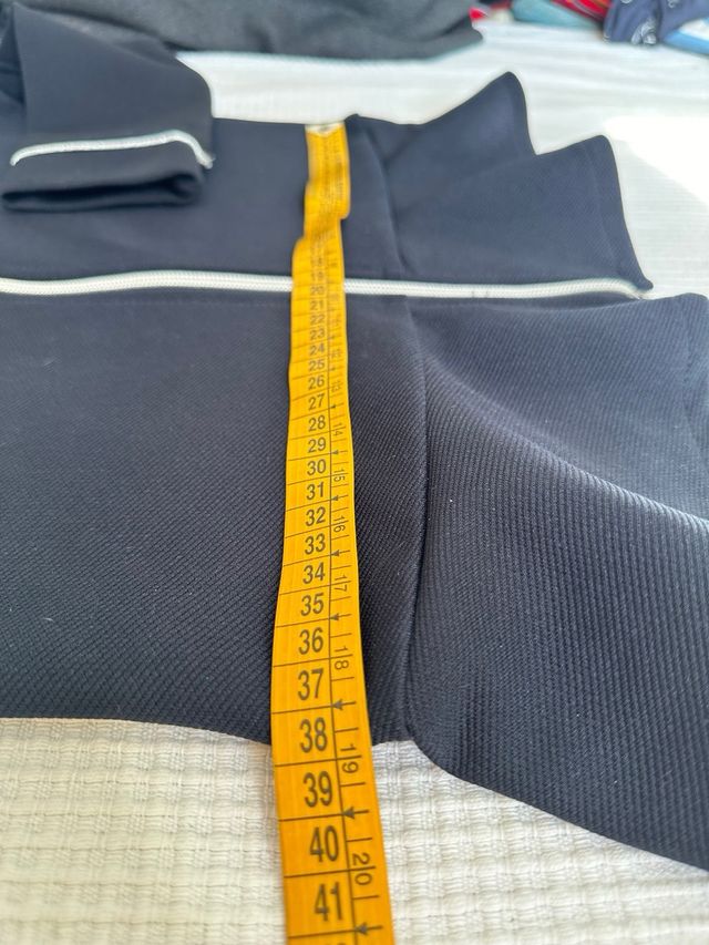 Cazadora azul marino ajustada T-XXS