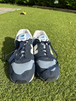 New Balance 500 Bambas Azul y Gris