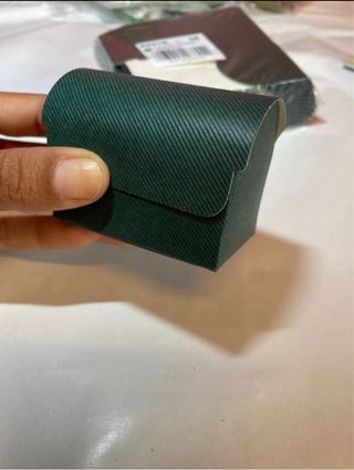 50 Cajas de Cartón Pequeñas Verdes