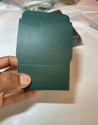 50 Cajas de Cartón Pequeñas Verdes