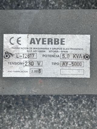 Generador Honda 5000W