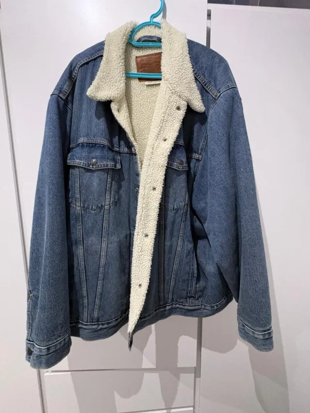 Chaqueta NUEVA Levi's Vaquera  borreguito 4XL