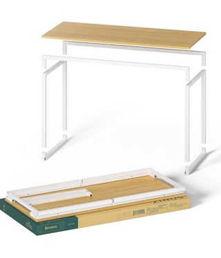 Mesa de estudio moderna madera y metal