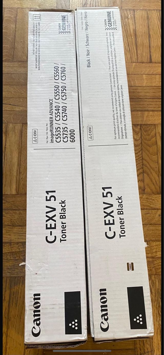 Toner nero Canon C-EXV 51