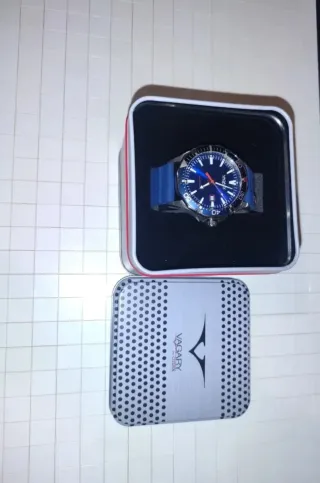 Orologio Vagary Blu e Argento
