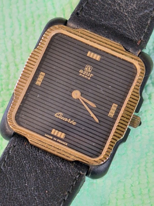 Reloj Azur Paris Vintage Cuarzo Dorado