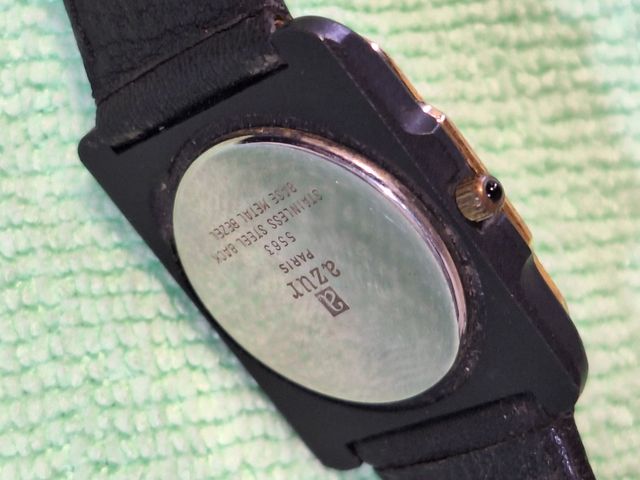 Reloj Azur Paris Vintage Cuarzo Dorado